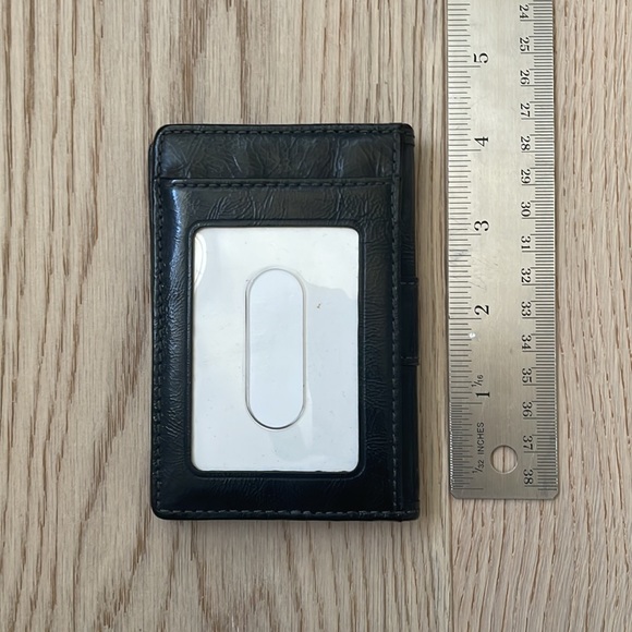 NWOT- Coach Card Wallet Black - Picture 4 of 4